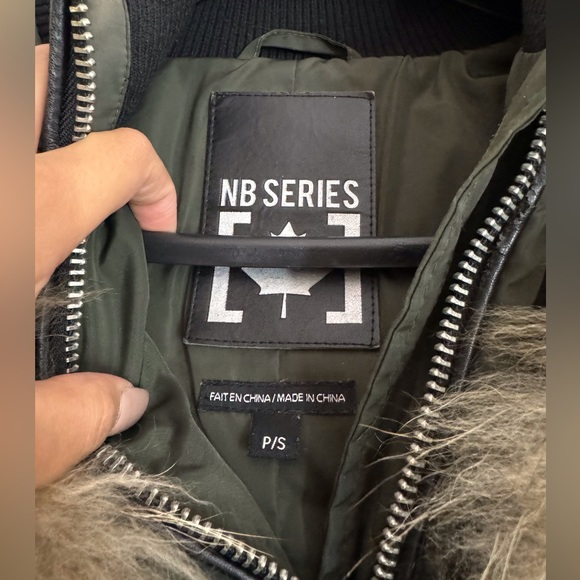 NB Series by Nicole Benisti Olive Green Winter Jacket S - Picture 7 of 13